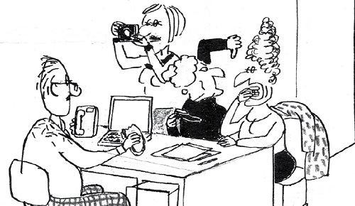 Las Coscorrón y el inspector Peñazo
